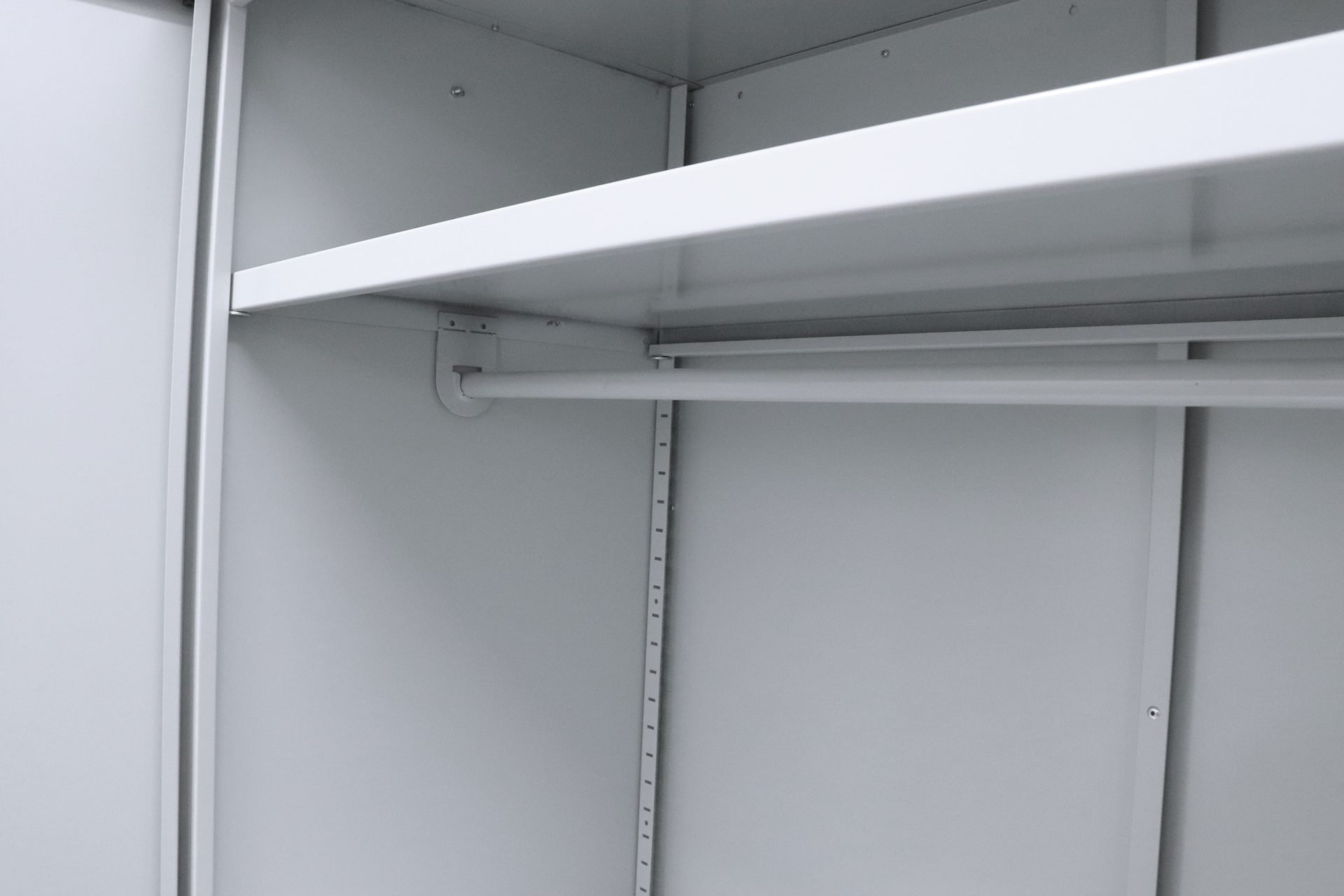 Top Shelf with Rail for GO Steel Cupboard