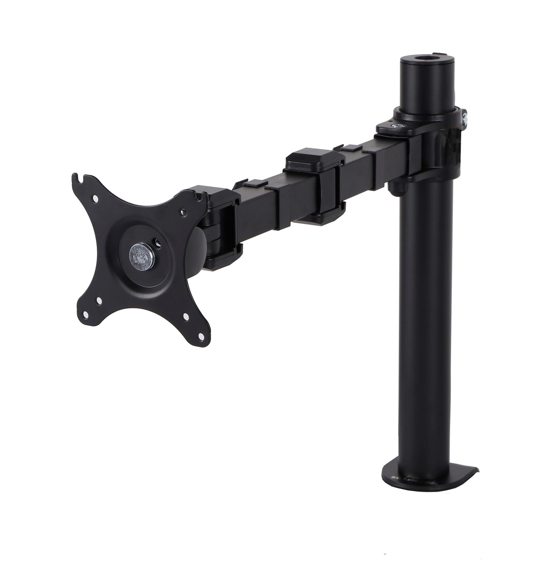 Revolve Pole Mounted Single Monitor Arm