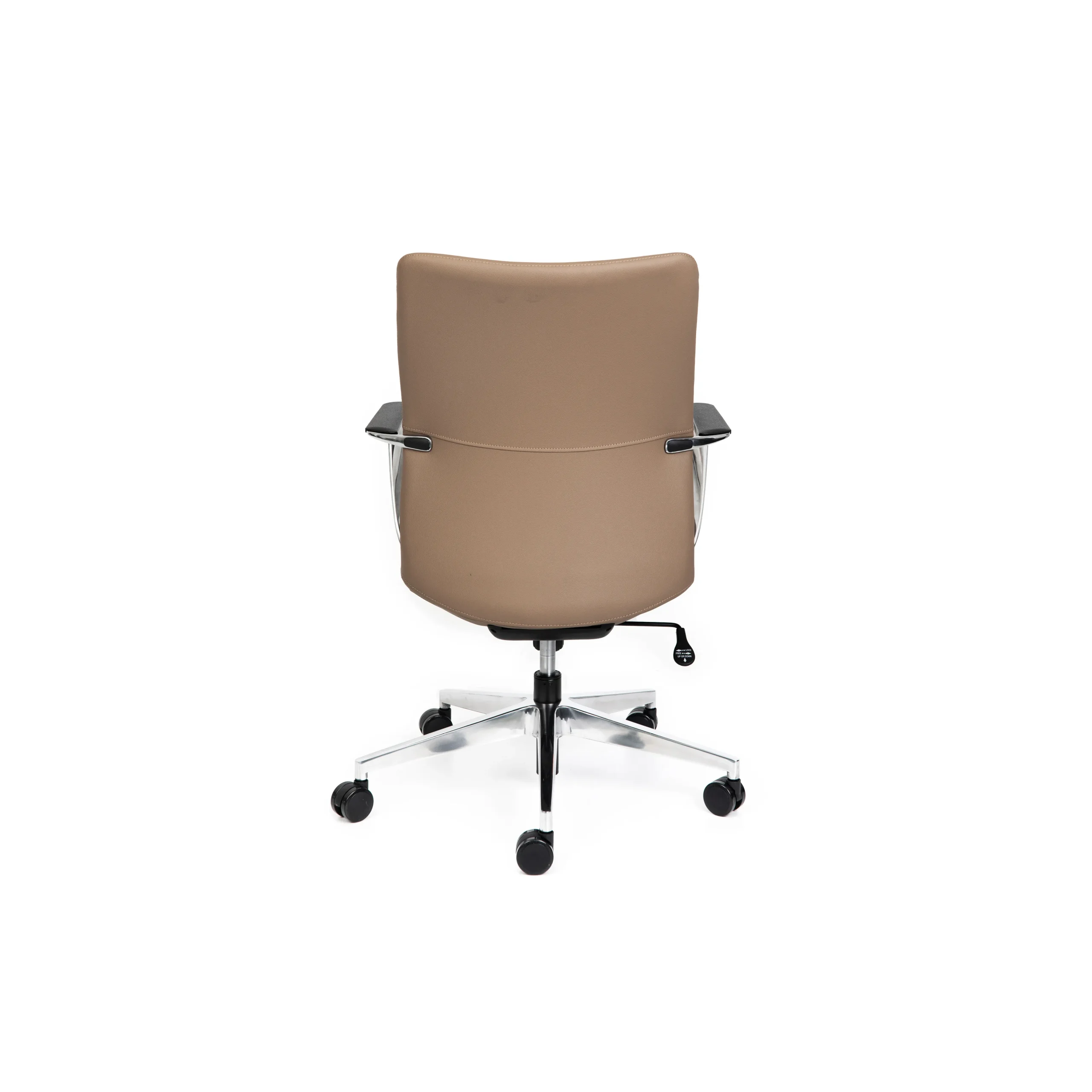 Director Mid Back Tan leather