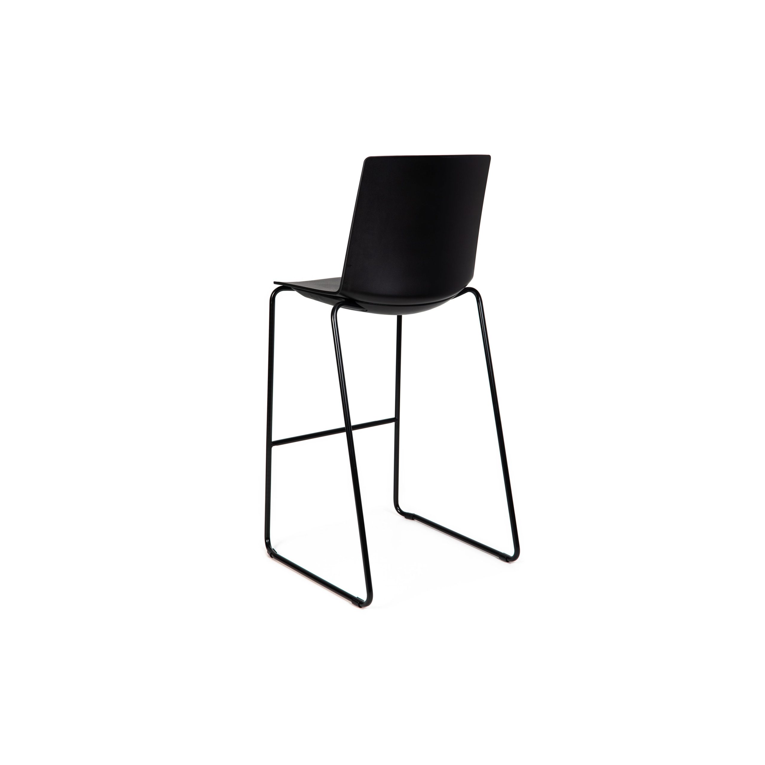 Jubel Stool 76 Black Sled Black Shell