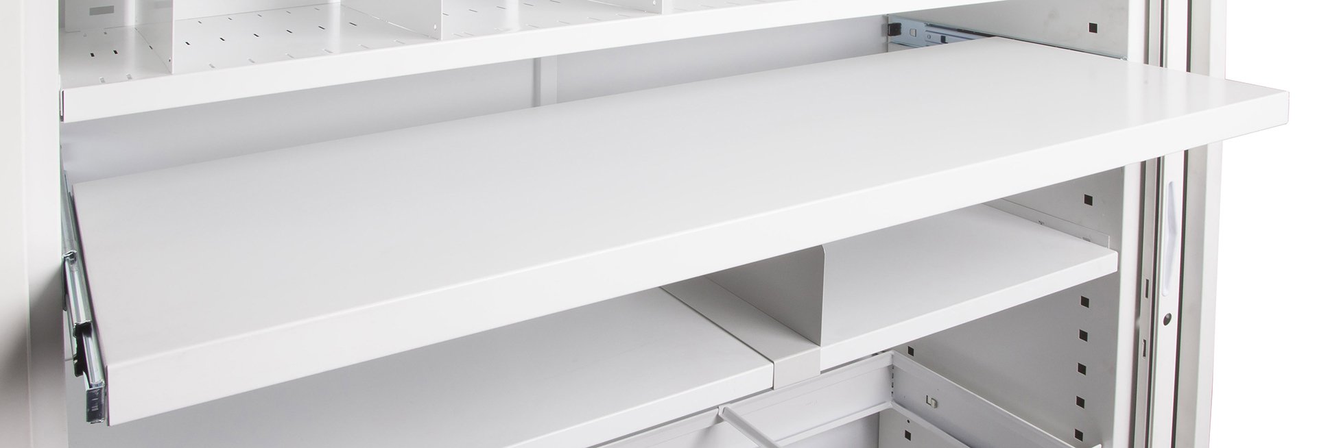 GO Tambour Cupboard Slotted Shelf