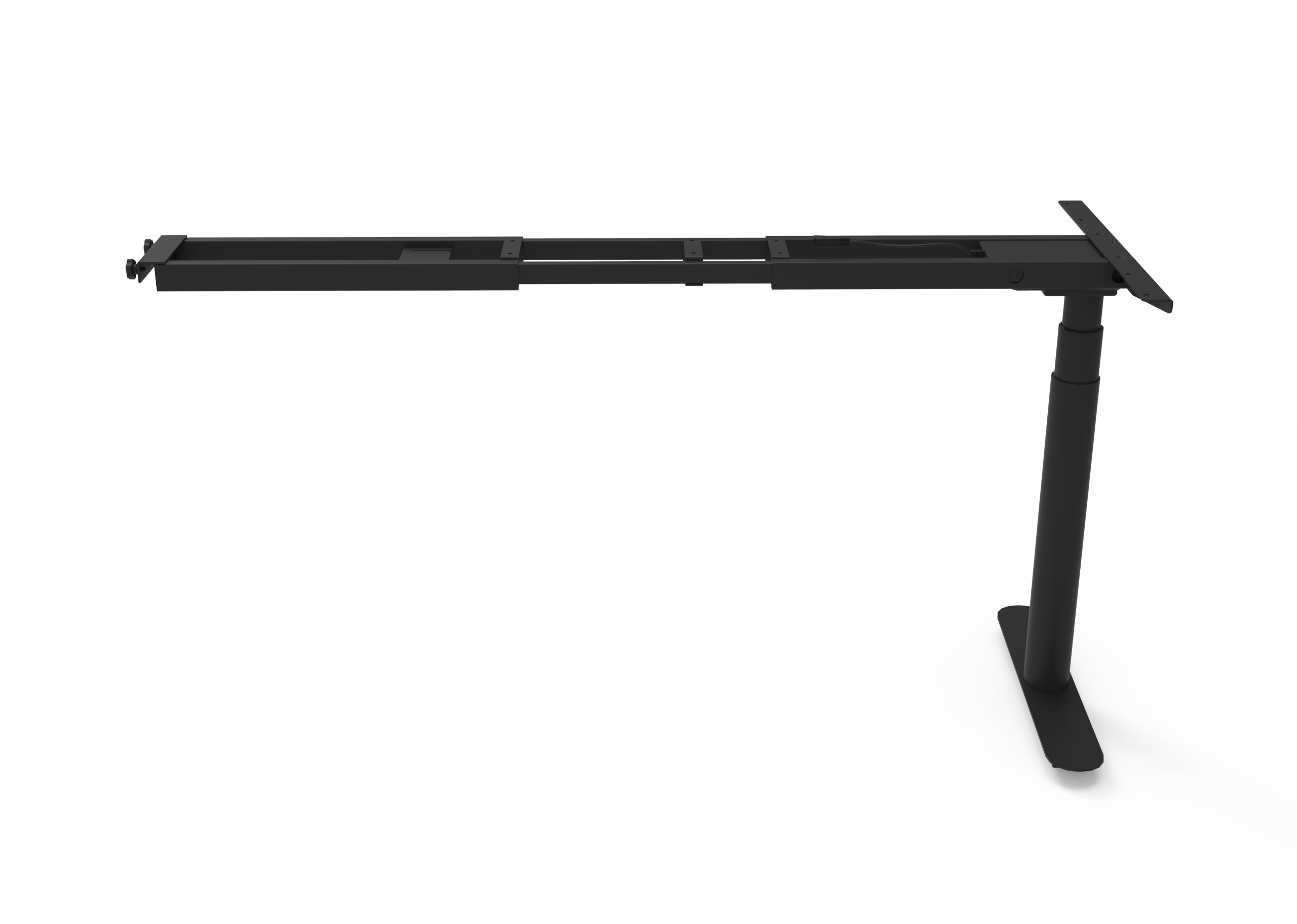 Halo+ Height Adjustable Return Workstation Frame