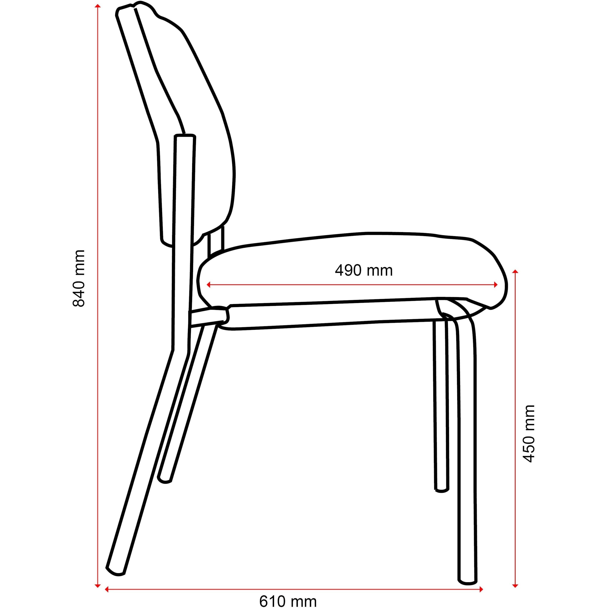 Buro Lindis - 4 Leg without Arms